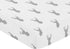 Fitted Crib Sheet for Grey and White Woodland Deer Baby Bedding Set Collection, Deer Print