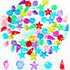 MARFOREVER 100 Pcs Toy Gems Pirate Treasure Jewels, Acrylic Dive Gems Bling