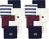 Hudson Baby Unisex Baby Super Soft Cotton Washcloths, Football, One Size (Pack