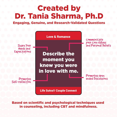 Life Sutra Couples Games for Adults - 150 Conversation Cards for Meaningful Date Night Ideas