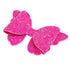 Yazon Baby Girls Glitter Bows Clips - Sparkly Butterfly Hair Clips for Toddler Kids, 8pcs