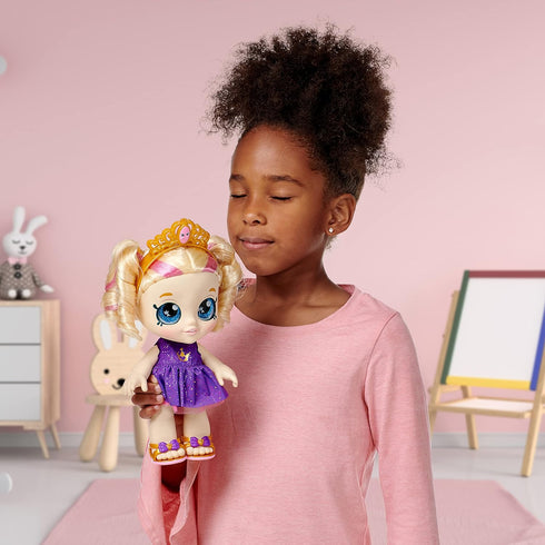Kindi Kids Scented Sisters 10" Play Doll - Tiara Sparkles for Preschool Fun
