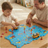 3-5 Bulldozer 3 4 5 6 Plastic Puzzles for Kids Ages with Toy Car + Cement Mixer, Toddler Puzzles Gift, Critical