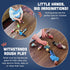 Cre8tive Minds Set 3+, Set 8 Creative Minds Marvel Education Caucasian Family Toy Figure for Kids Ages of Inclusive
