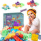 Baby Soft Blocks Building Toys, 46PCS for Babies 6 Months and Up, Educational Toddler Gifts