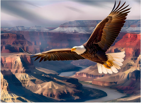 Jigsaw Puzzles for Adults 500 Pieces Eagle Puzzles for Kids Teens Elderly Home Decor Family Fun