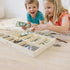 Melissa & Doug Play Money Set: Educational Toy with 50 Paper Bills, Plastic Coins, and Wooden Cash Drawer
