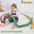 Snake Plush Toy - 59'' Large Washable Green Python Cuddle Toy, Soft Children's Gift for Birthday Party Favor