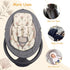 2 Infant Car Seat Insert with Strap Pads, Super Soft Carseat Head and Body Support for Baby Boys and Girls, Reversible