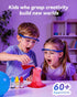 60+ 8+, Melican Science Experiment Kit for Kids Ages STEM Educational Science Gifts for Kids, First Science Kit