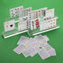 OwnMy 4PCS Clear Acrylic Playing Card Holders with Dual Grooves for Kids and Seniors