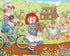 MasterPieces Puzzle Set - 4-Pack 100 Piece Jigsaw Puzzle for Kids - Raggedy Ann 4-Pack