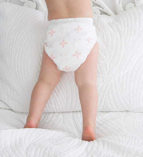 3 (12-25 lbs), Set Amazing Baby Hybrid Cloth Diaper Cover with Pocket-Sling, Med, Sz Use with Boosties Inserts, Pink