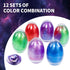 BSINHTIY 12 Pack Galaxy Slime Eggs Toys Kit,Super Soft, Non-Sticky Texture,Easter Eggs Ideal for Birthday Gifts