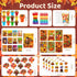 Set Craft12Set BenLouis Fall Party Favors for Kids Thanksgiving Day Classroom Gifts Prize Coloring Books Bulk