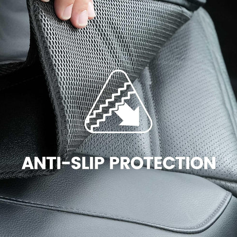 PIDO Car Seat Protector Under Baby Car Seat with Thick Padding, Carseat Pads Cover Mat for Kids, Waterproof Material