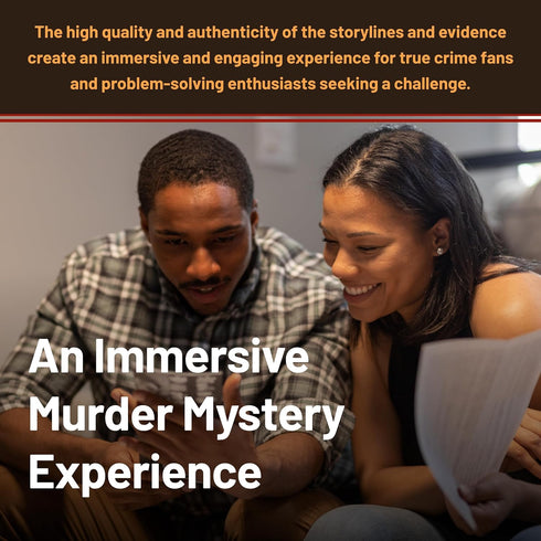 Summer 14+ Hunt A Killer: Camp Calamity - Solve a Murder at a Camp, Interactive Unsolved Mysteries Game, Mystery Box