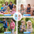 Haomuren 2 Pack 312 4 Video Walkie Talkies for Kids, HD Screen Walkie-Talkies for Ages with Voice Effects, Long Range