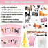 7 8 9 10 11 12 Set 12PCS CiyvoLyeen Cat Sewing Kit for Kids Ages Kitten Plush Toys Arts & Crafts for Beginners, Learn