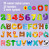 Magnetic Uppercase Letters and Numbers | Educational Learning Tool for Kids, 39 Pieces Magnets