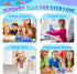 Cevioce 4Pcs Sensory Slug Fidget Toys for Adults & Kids - Cute Autism Sensory Party Favors for 3+ Year Olds (A)