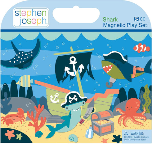 Stephen Joseph Magnetic Play Set Shark (SJ1108) - Small Toy for Kids
