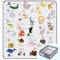 Baby Play MatThick Soft 71" X 59" Playpen mat, Non-Slip and Machine