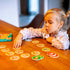 Montessori-Inspired Wooden Matching Game for Toddlers 2-4 Years, 36 Card Set with Carry Bag