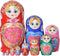 YAKELUS Russian Nesting Dolls for Kids Matryoshka Doll 10pcs Handmade1051
