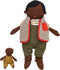 Manhattan Toy Playdate Friends 14 Inch Ellis Doll with Mini Bunny Stuffed Animal, Machine Washable & Dryer Safe