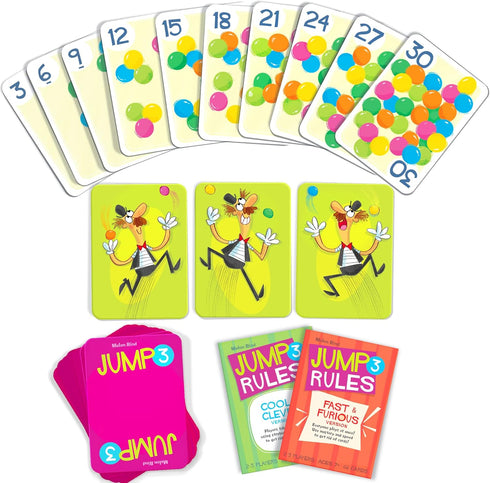 Melon Rind Jump 3 Game - Multiples of 3, Math Game for Kids Ages 7+