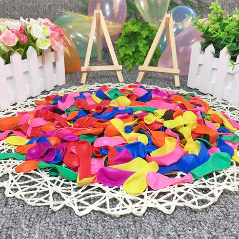 1700 Pack Water Balloons with Refill Hose Nozzle, Eco-Friendly Latex Balloons for Outdoor Water Games