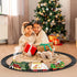 Set Set 3-12 TERRAMUS Christmas Train - Hanging Train Toys with Smoke Light & Sound for Boys Girls,Train Around Under