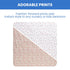Delta Children 100% Cotton Flannel Baby Receiving Blankets for Girls and Boys, 30x30 Inches (Pack of 2), Pink Floral