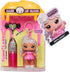 Yummiland 4+ Lip Gloss Doll: Sour Sweeties - Misty Cakes Includes DIY Lip Gloss + Removable Keychain, Cosmetic Play