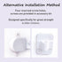 Child Proof Door Strap with Silicone Door Stopper - Prevents Finger Pinch Injuries, No Need for Baby-Gate