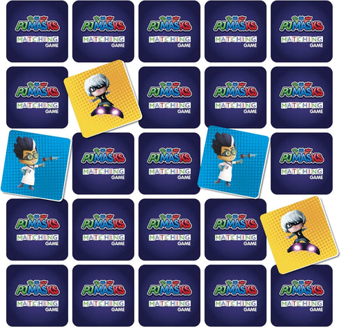 PJ Masks Matching Game for Kids Ages 3 and Up, Fun Preschool Memory Game for 1+ Players