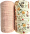 Pack of 2 Ultra Soft Muslin Baby Blanket Breathable Happy Ester Rabbit
