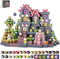 BINZKBB Magnetic Blocks -198PCS Enchanted Hotel Magnetic Building Cubes,Educational Sensory Stacking Kit &