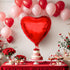 KatchOn Big Red Heart Balloons - 32 Inch, Pack of 2 for Valentines Day Decorations, Heart Shaped Balloons