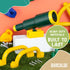 Playground Safety Handles, Outdoor Blue Grab Handle Bars, Plastic Tree House or Playhouse Accessories for Backyard