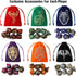 DND Dice Set, 42 Pcs polyhedral dice Set with 6 Colorful Animal Pattern Dice Bag and PU Leather and Velvet dice Tray for Dungeons and Dragons D&D RPG MTG Table Games Starry Sky