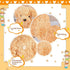 Sumind 9 Pcs Mini Plush Dog Stuffed Animals, Bulk Dog Plush Party Favors for Kids Baby Show Birthday
