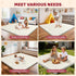 47x47 Tummy 1.2" Baby Play Mat - Leather Waterproof Time mats for floor - Extra Thick Foam Cushioned & Super Soft