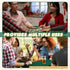 2 Pack 34 34 Inches Frienda Felt Game Table Cover x Square Folding Table Cloth Indoor Outdoor for Card Tables, Ideal