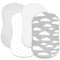 BaeBae Goods Premium Bassinet Fitted Sheet Set - 4 Pack 100% Jersey Knit -