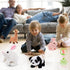 Hopearl Crawling Panda Interactive Electronic Pet Plush Toy - Sounds and Movements, Animated Shaking Head Gifts for