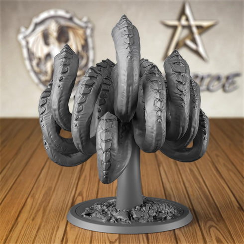 AUSPDICE 32mm DND Mini Beholder, RPG Dungeon Masters Miniature Character for D&D Board Games