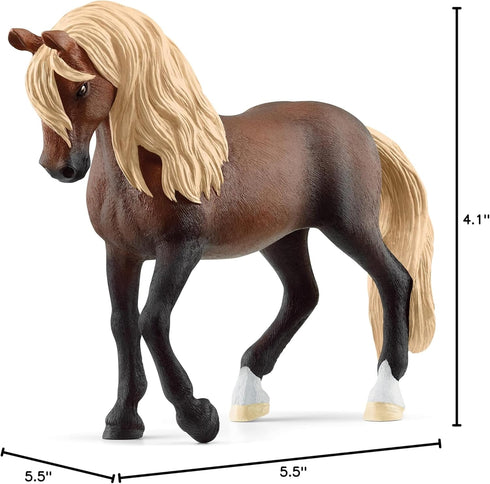2023, 5+ Schleich Horses Horse Club for Girls and Boys Paso Peruano Stallion Horse Toy Figurine, Ages