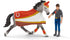 Set, 18 Set 5-12 schleich HORSE CLUB Mia's Vaulting Piece Horse Play with Rider, Horse, and Trainer, schleich Horse